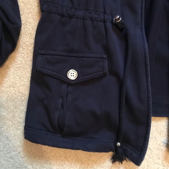 Navy Blue Karen Scott Jacket - Picture 2 of 4